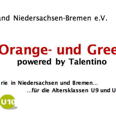 TNB Orange-und Green Cup U9-U10 findet am  31.07.2021 auf unserer Anlage statt